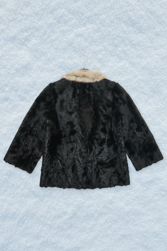 Noir Chic Collar - Noir et Beige - Taille M