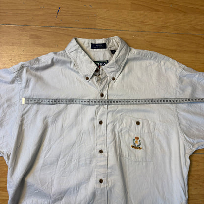 Chemise à manches courtes beige - Chaps - Taille L