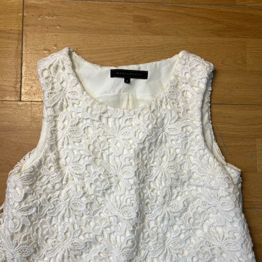 Robe midi blanche by ZAINAB
