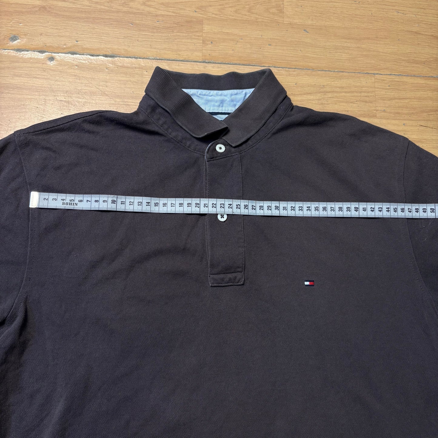 Polo marron Tommy Hilfiger – Taille L