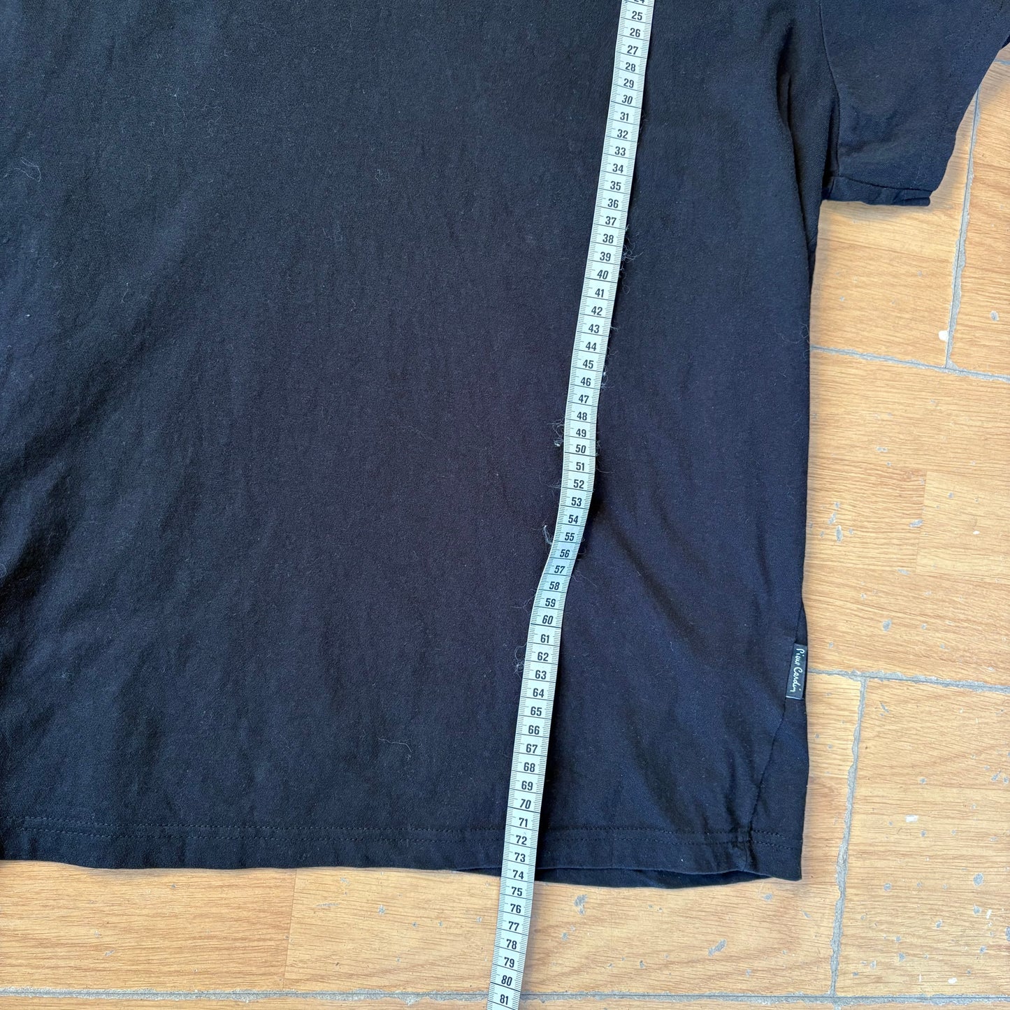 T-shirt noir col V - Pierre Cardin - Taille 4XL