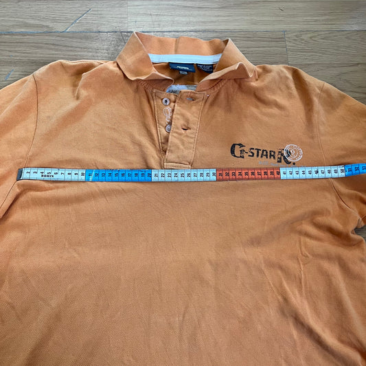 Polo G-Star orange – Taille XL