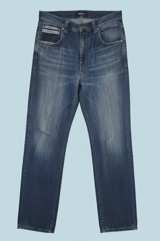 Jean bleu coupe droite – BY PRMEC