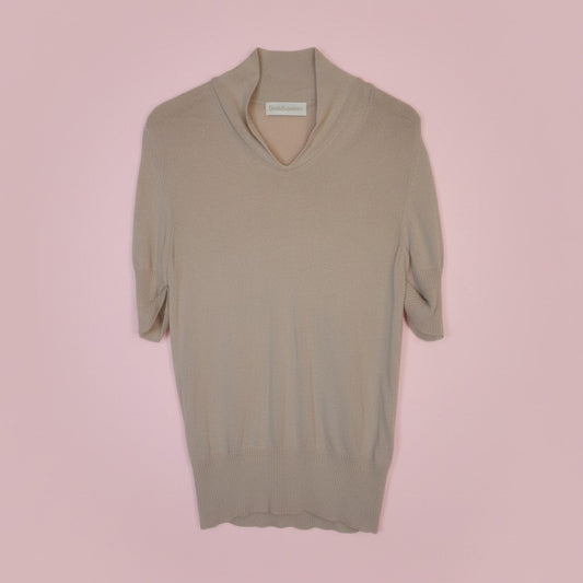 Pull beige extensible – by Zainab