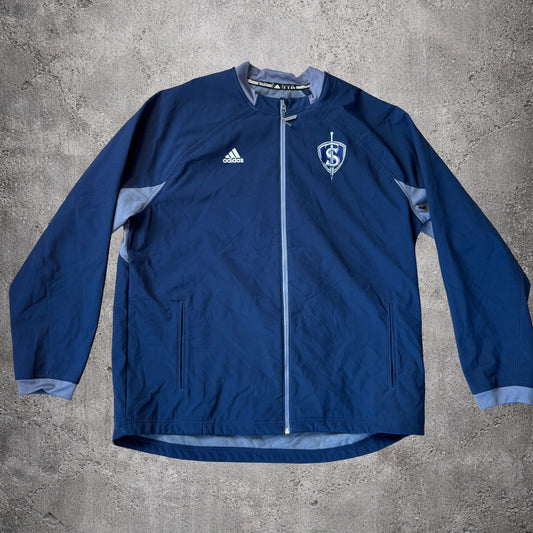 Veste de sport bleue - Adidas - Taille XL