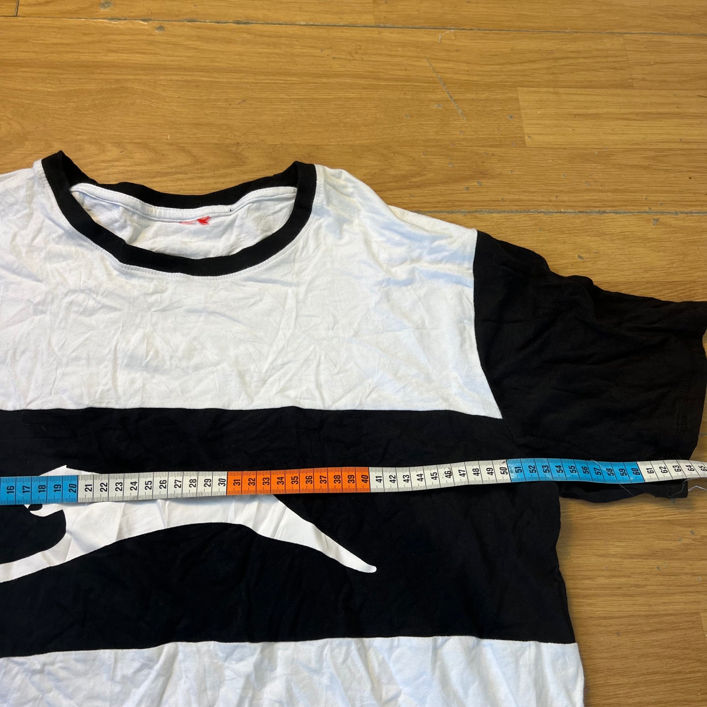 T-shirt blanc et noir - Puma - Taille L