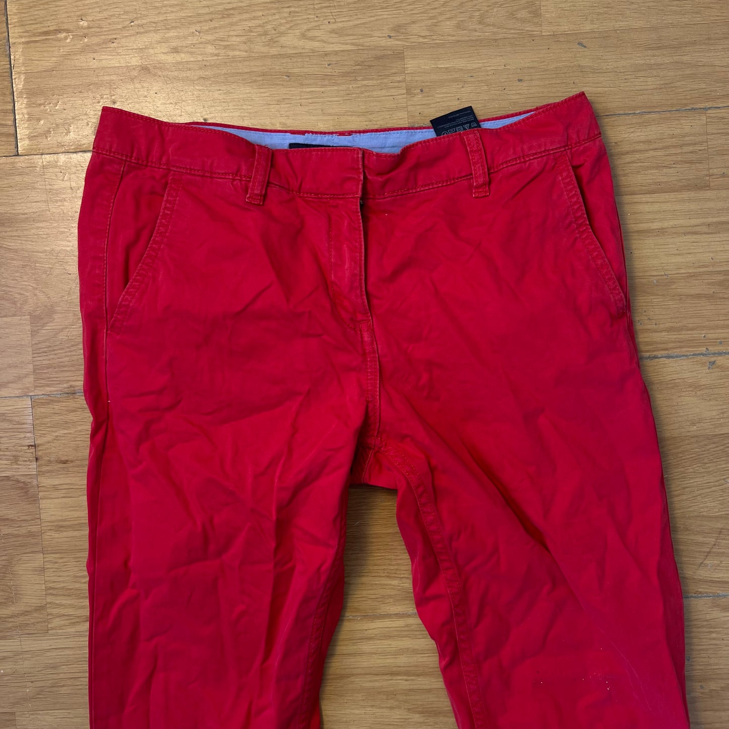Pantalon rouge regular fit - Tommy Hilfiger - Taille 4