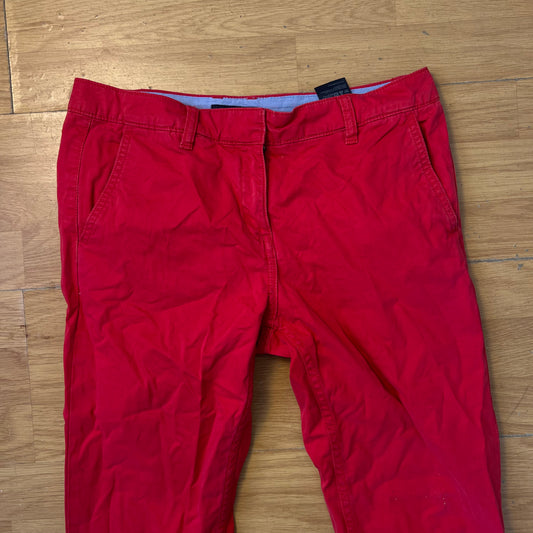 Pantalon rouge regular fit - Tommy Hilfiger - Taille 4