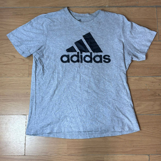 T-shirt Adidas – Taille M (coton, gris)
