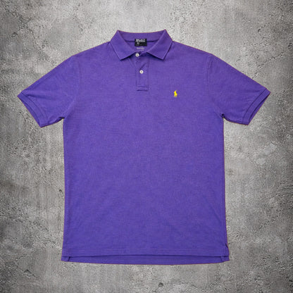 Polo violet - Ralph Lauren - Taille L