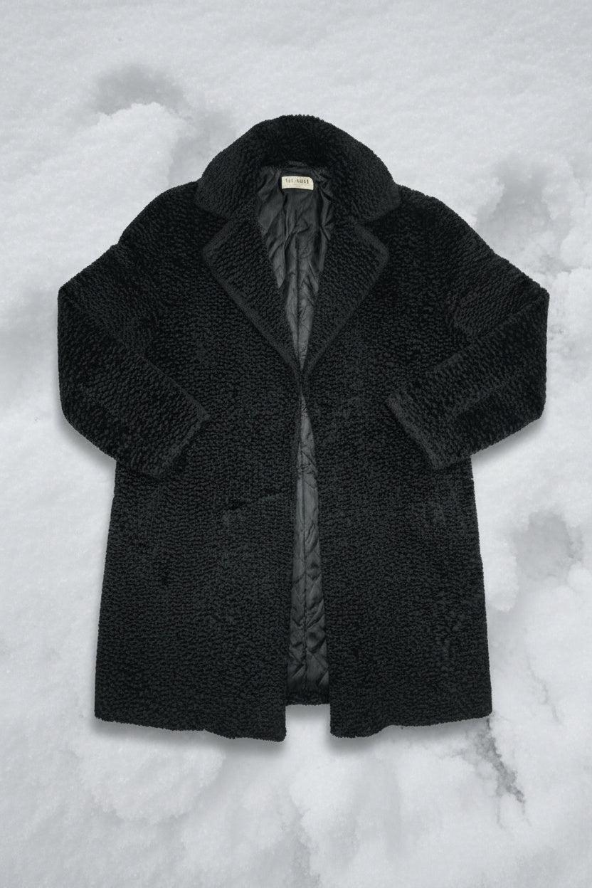 Fur Luxe Edge - Noir - Taille XXL
