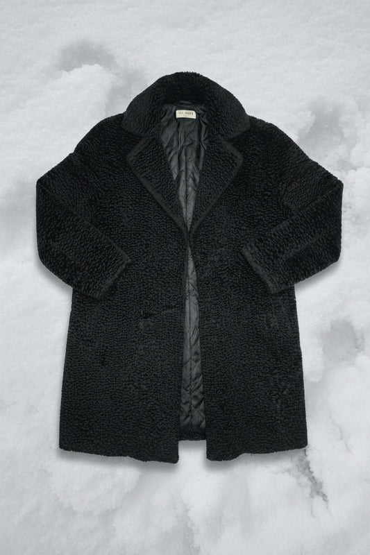 Fur Luxe Edge - Noir - Taille XXL