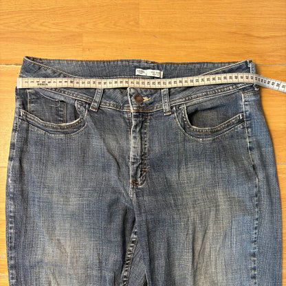 Jean délavé bleu clair coupe Mid Rise Bootcut - Lee Riders - Taille M