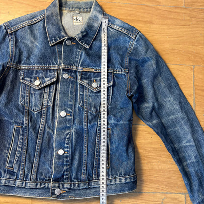 Veste en denim bleu - Calvin Klein - Taille M