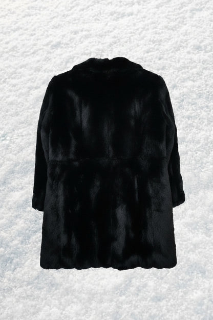 Midnight Classic Fur Jacket – by MANDY CHERIE