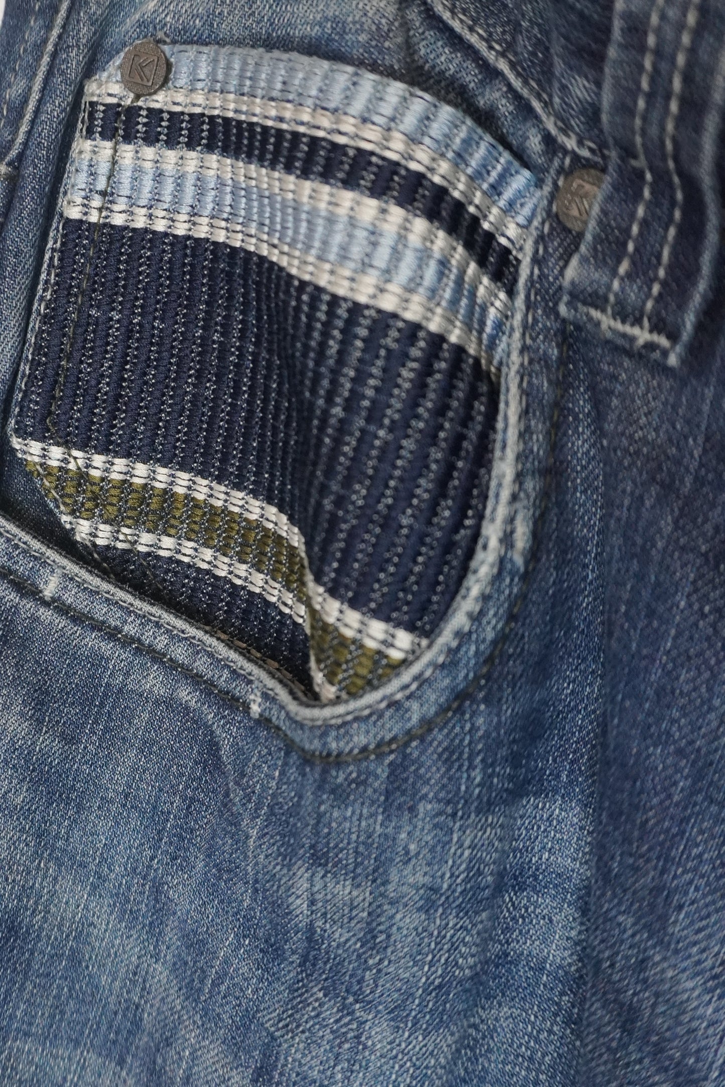 Jean bleu coupe droite – BY PRMEC