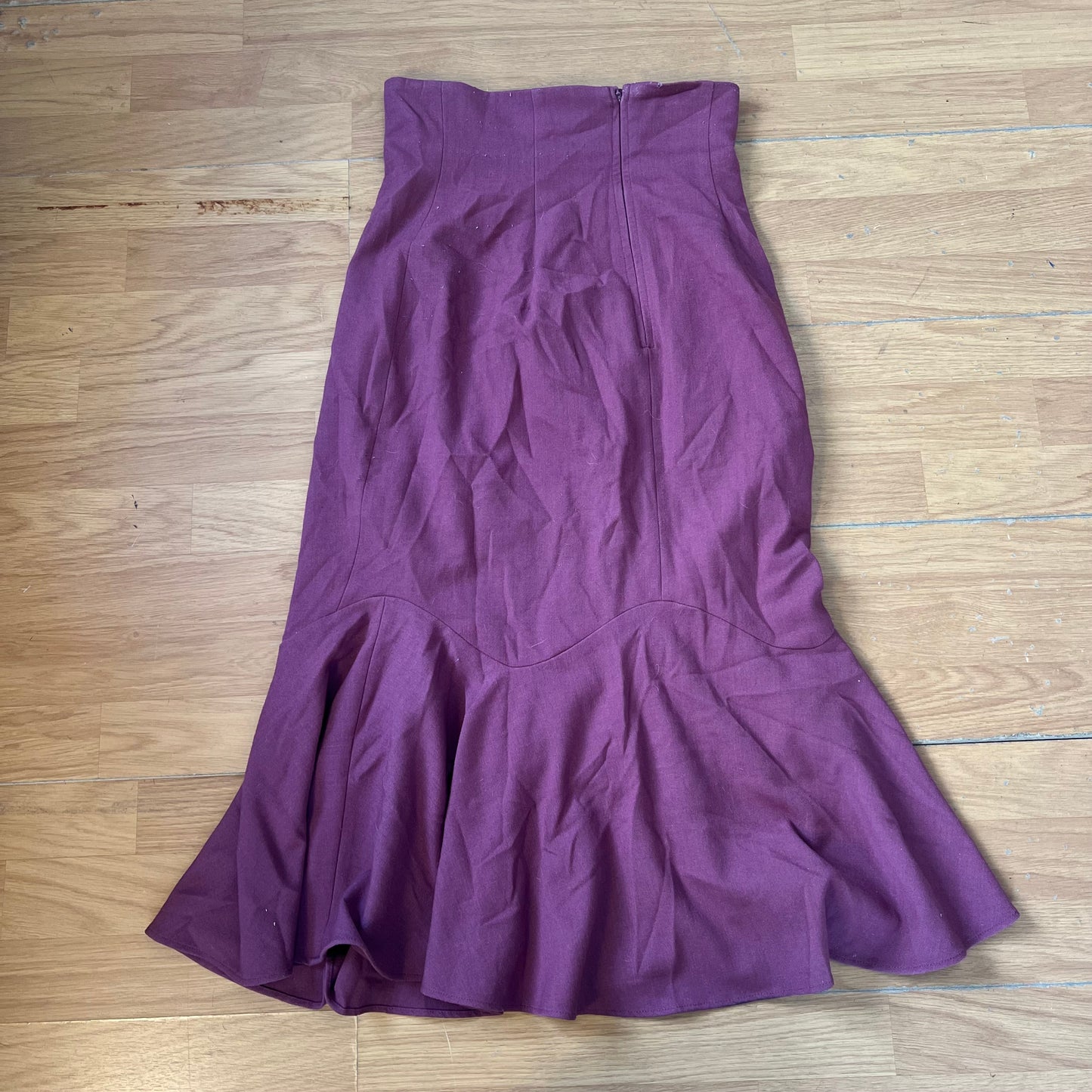 Jupe mi-longue violette - Snidel - Taille S by DARCY