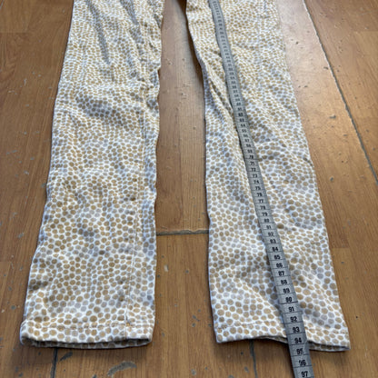 Pantalon slim à pois jaunes - Tommy Hilfiger - Taille 27/32