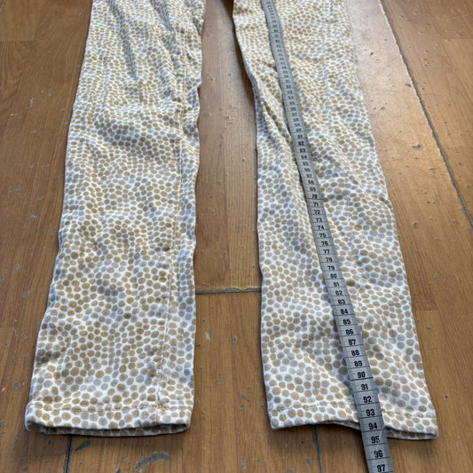 Pantalon slim à pois jaunes - Tommy Hilfiger - Taille 27/32