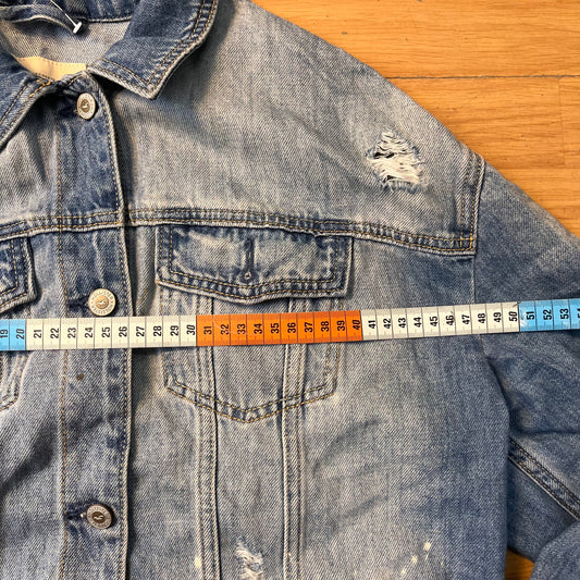 Veste en jean bleue Hollister – Taille – L