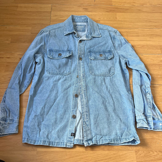 Chemise/veste en jean bleu clair - Taille S