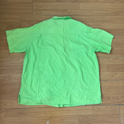 Chemise femme vert fluo - Woodpecker Collection - Taille 46/48 by SARLOTTE