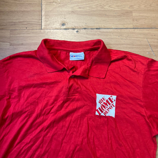 Polo rouge - The Home Depot - Taille XL