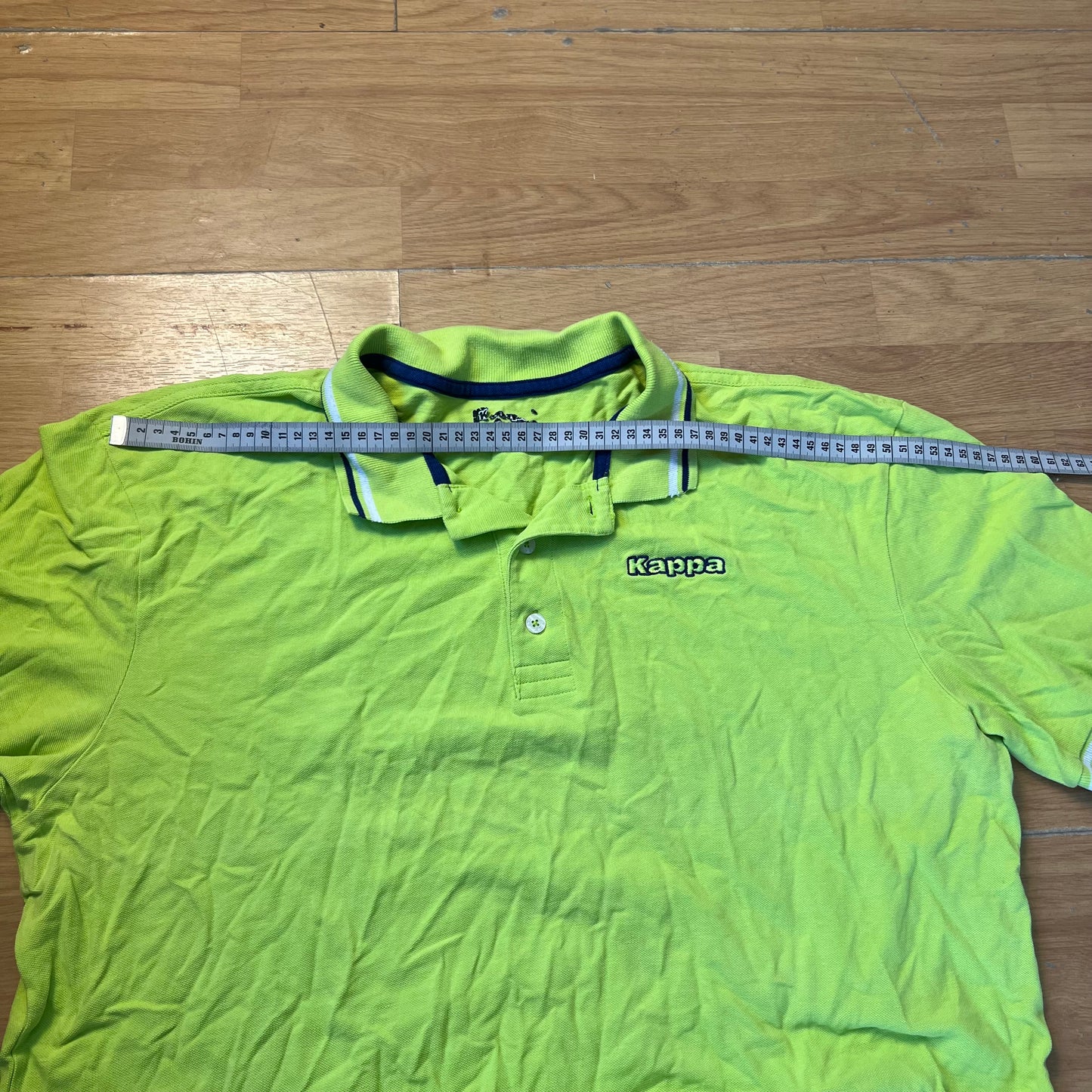 Polo vert fluo - Kappa - Taille XXL