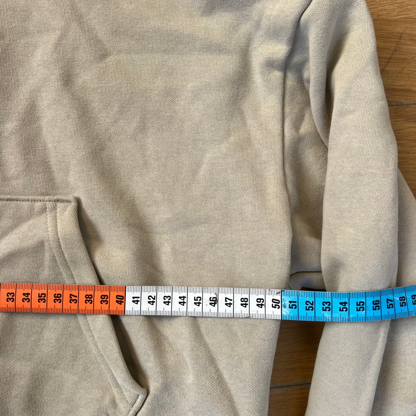 Sweat crème cropped sans capuche - Puma - Taille M