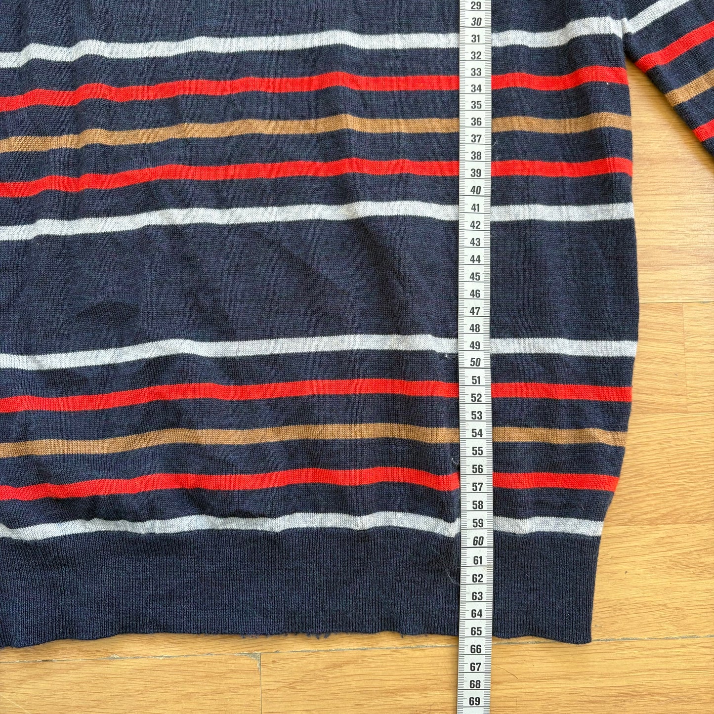 Pull en maille rayé bleu - Gap - Taille M