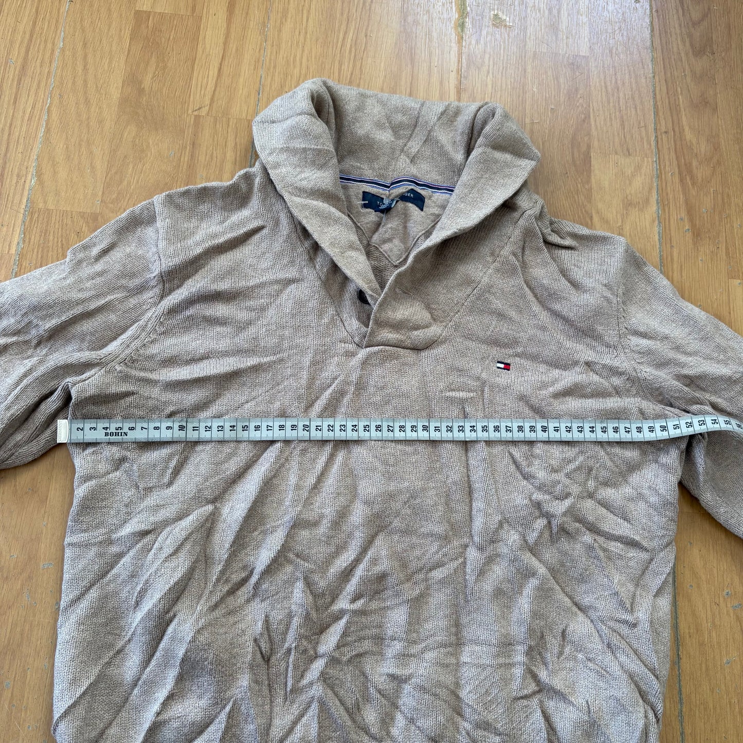 Cardigan beige - Tommy Hilfiger - Taille M