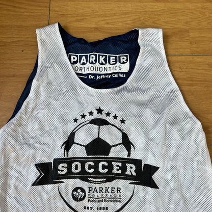 T-shirt football réversible blanc et noir - Taille S
