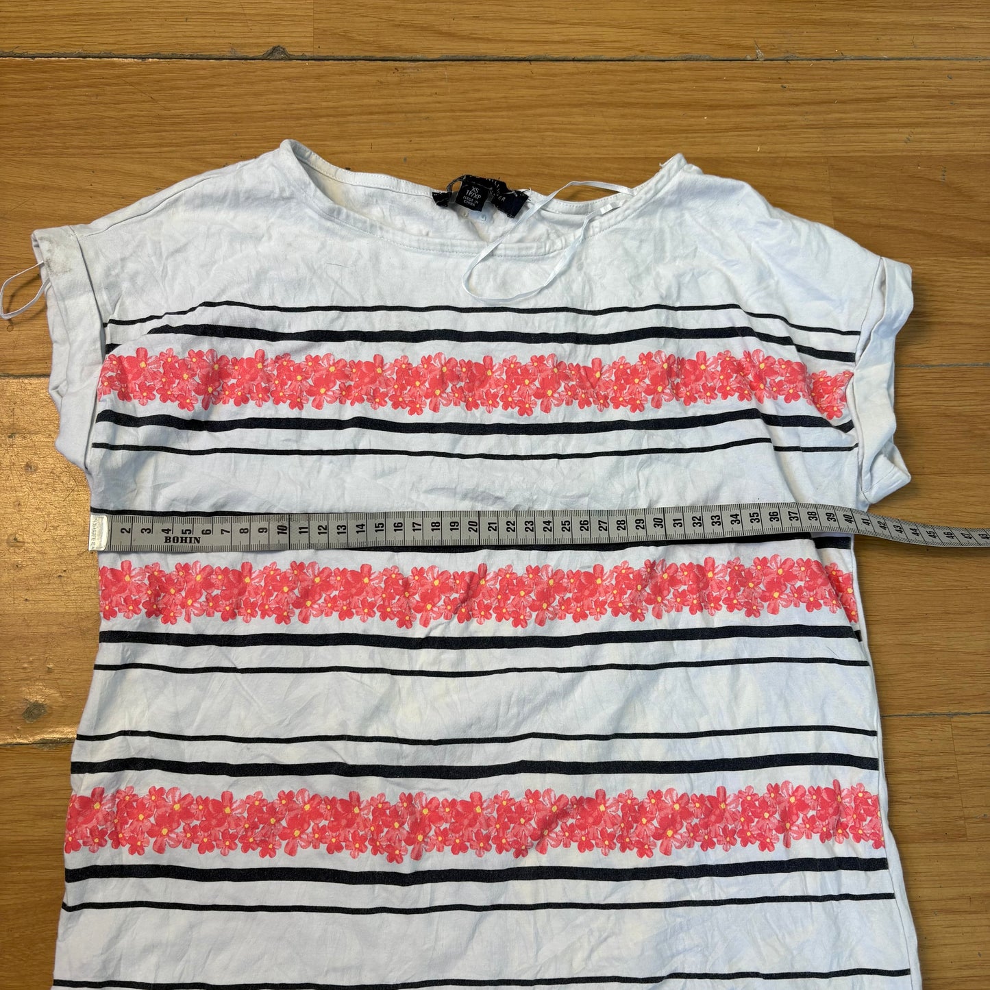 Top blanc motif fleuri - Tommy Hilfiger - Taille XS