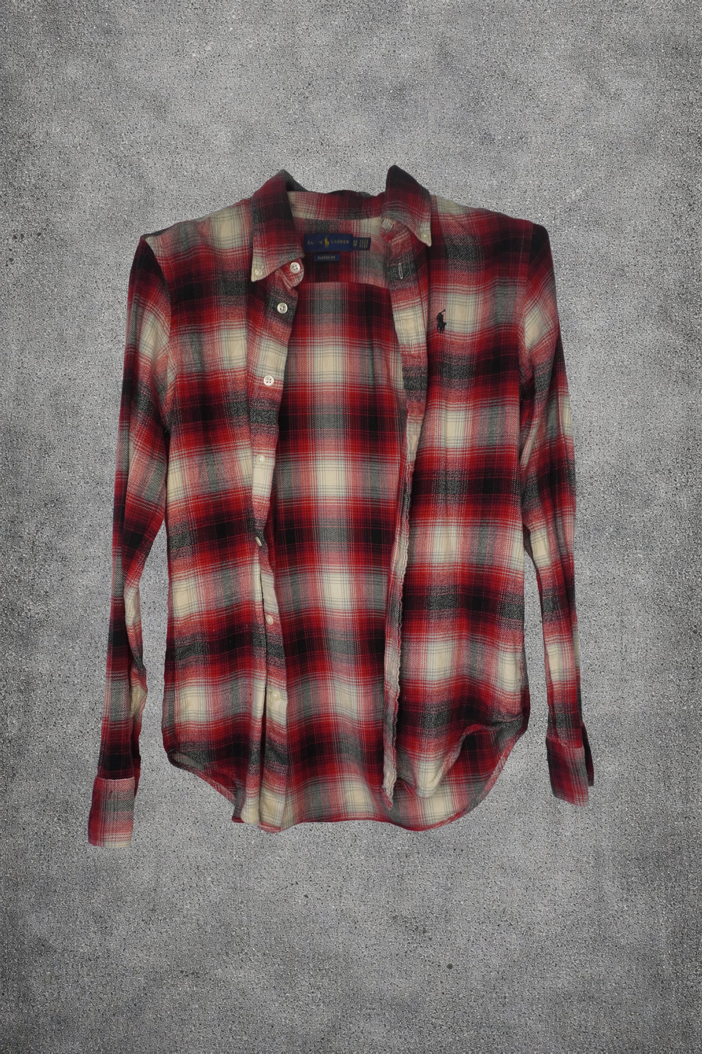 Chemise carreaux rouge Ralph Lauren – Taille – XS