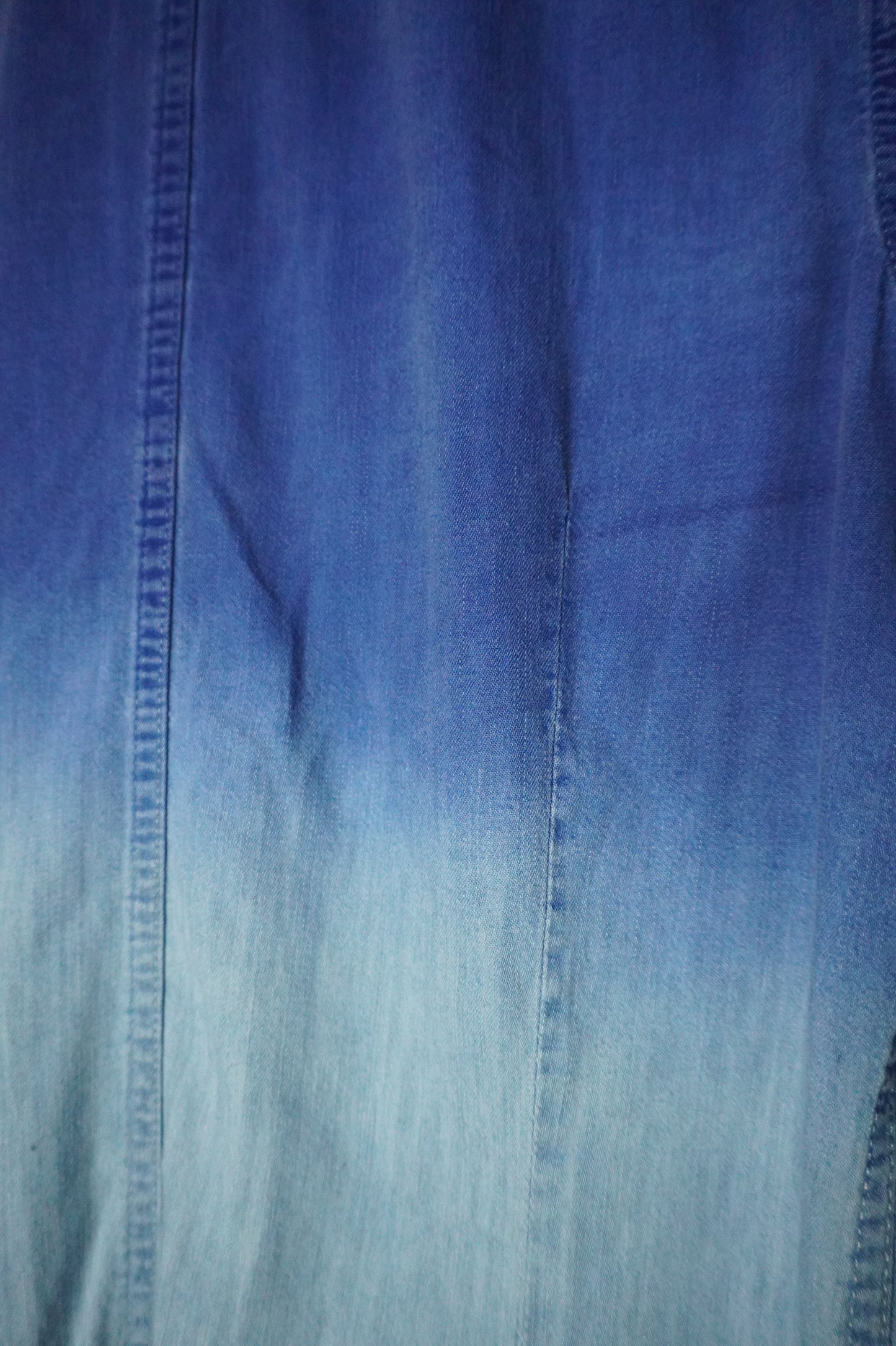 Chemise en denim dégradé bleu G-RAW – taille M