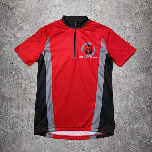 Chemise de sport type biker rouge et noir - Taille 4