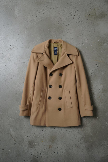 Manteau beige en laine GAP – taille XS