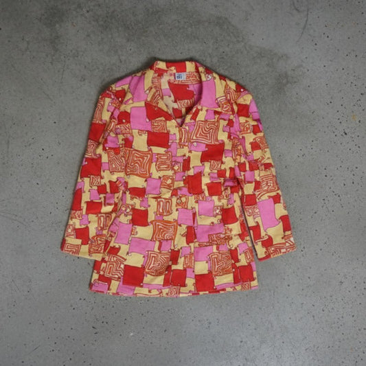 Chemise multicolore vive – taille S