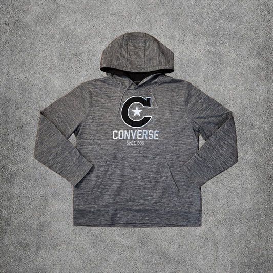 Hoodie gris - Converse - Taille L