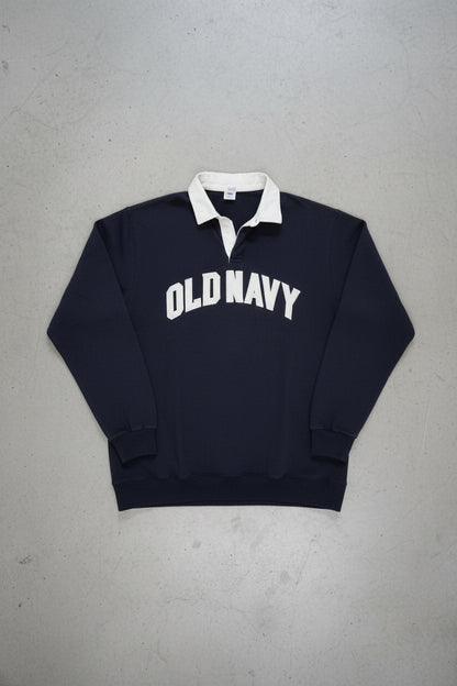 Polo sweatshirt bleu – taille XL