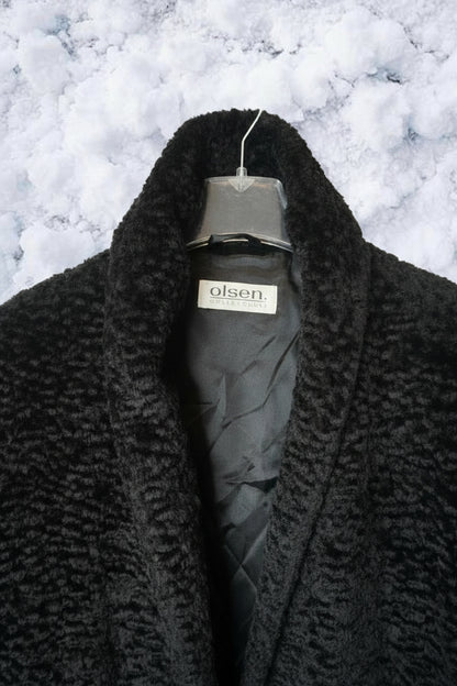 Fur Luxe Edge - Noir - Taille XXL
