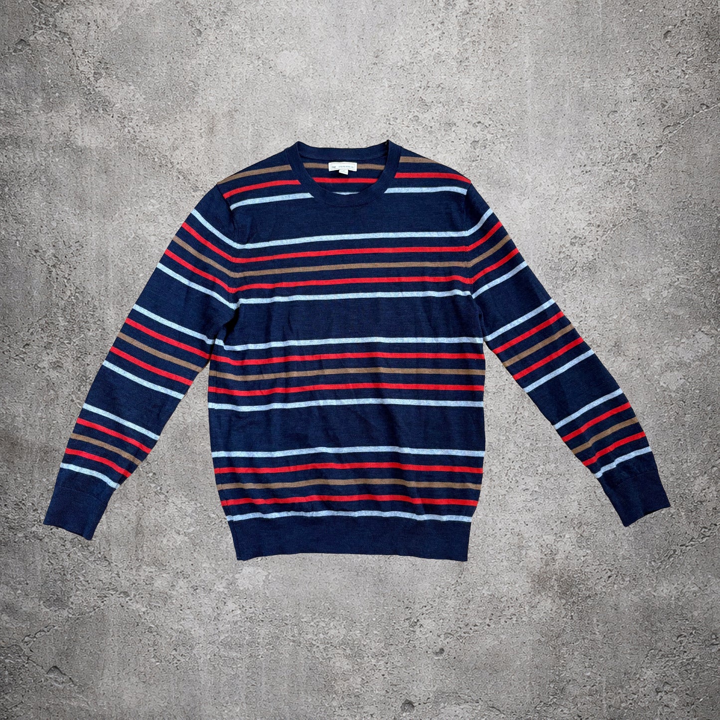 Pull en maille rayé bleu - Gap - Taille M