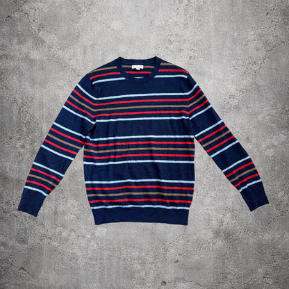 Pull en maille rayé bleu - Gap - Taille M