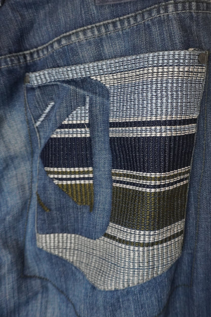 Jean bleu coupe droite – BY PRMEC