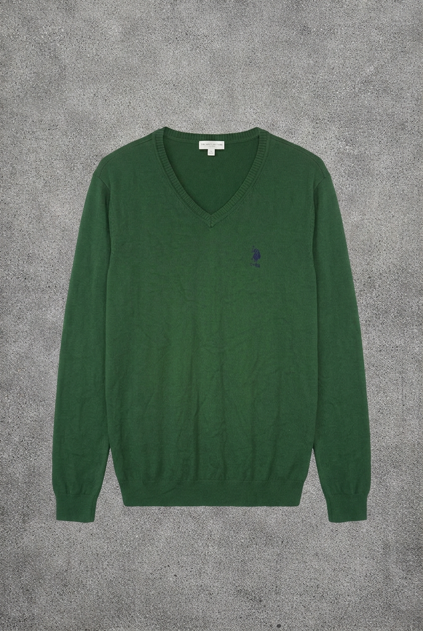 Pull vert foncé US Polo ASSN – Taille – L