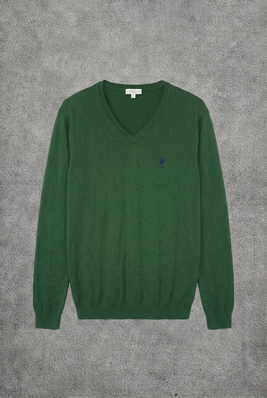 Pull vert foncé US Polo ASSN – Taille – L