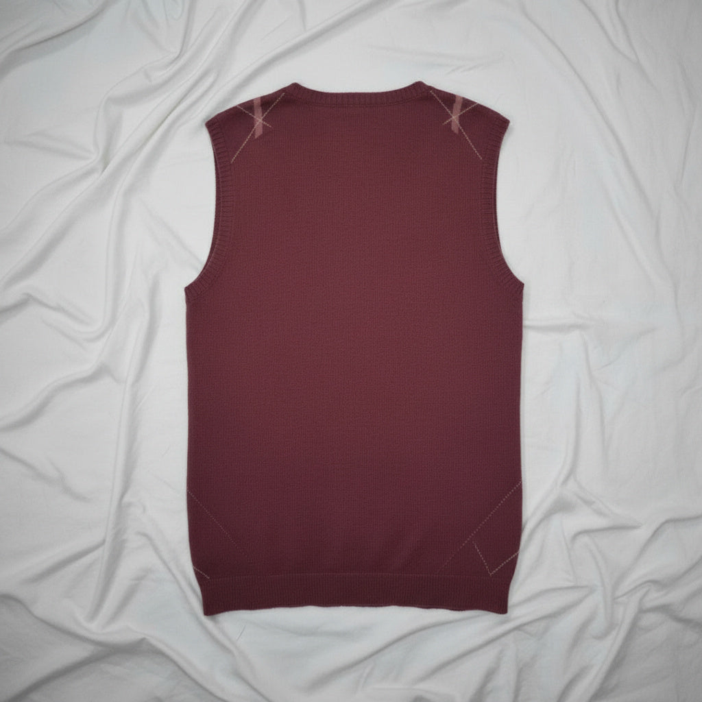 Pull En Maille Sans Manches - by PLAN.BEE
