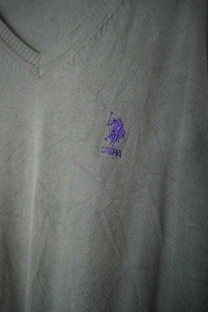 Pull vert foncé US Polo ASSN – Taille – L