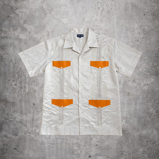 Chemise manches courtes beige - First Line - Taille M