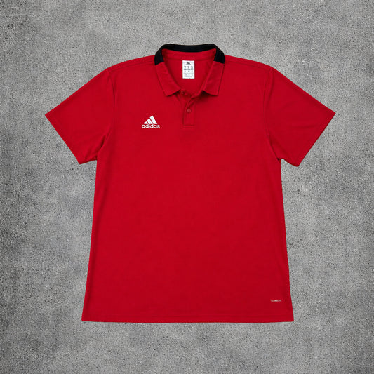 Polo rouge - Adidas - Taille XL